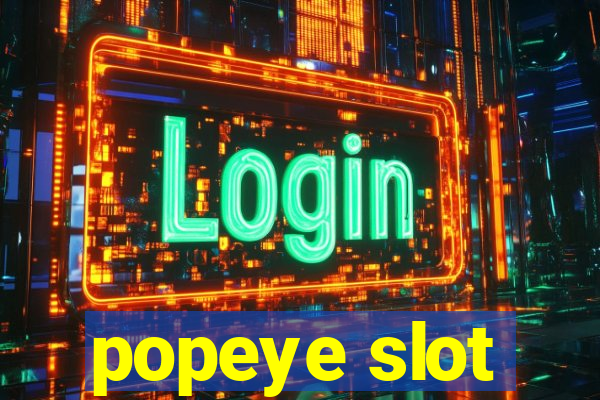 popeye slot