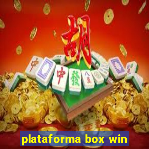 plataforma box win