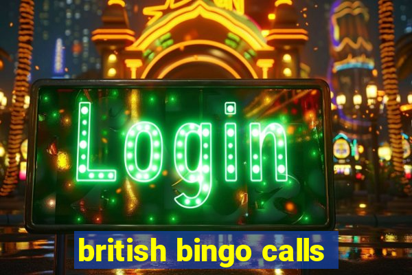 british bingo calls