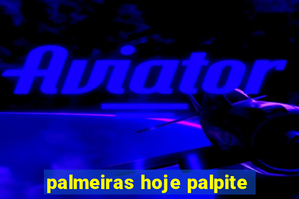 palmeiras hoje palpite