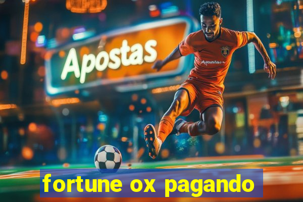 fortune ox pagando