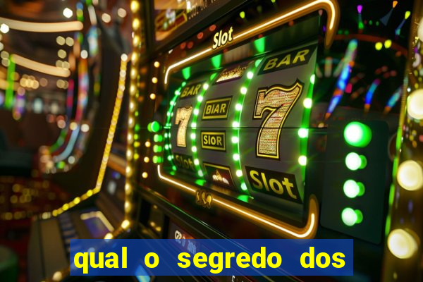 qual o segredo dos jogos de slot