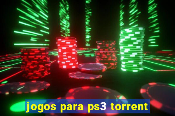 jogos para ps3 torrent