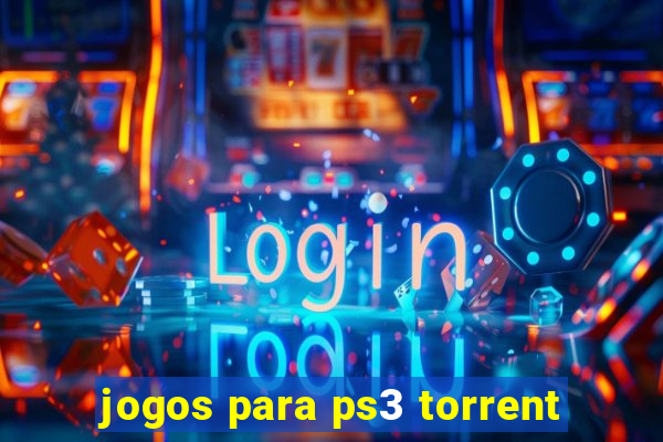 jogos para ps3 torrent