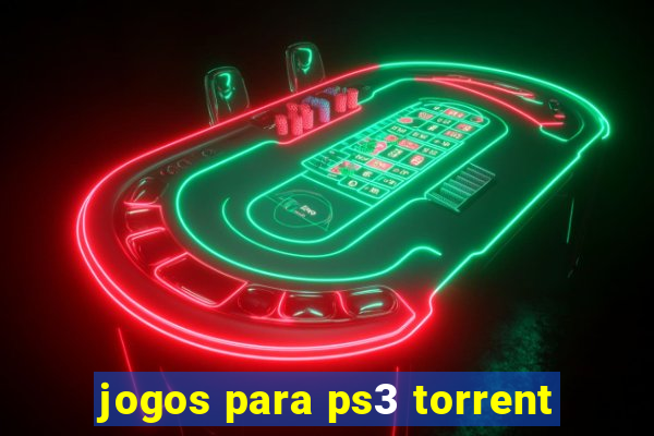 jogos para ps3 torrent