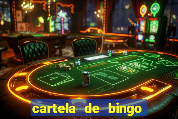 cartela de bingo ate 50 para imprimir