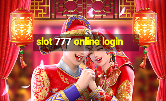 slot 777 online login