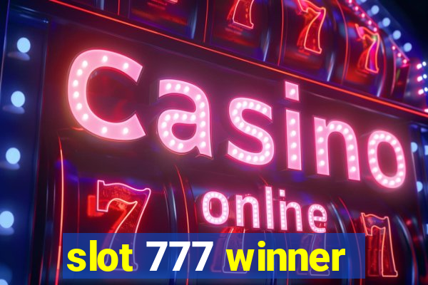 slot 777 winner