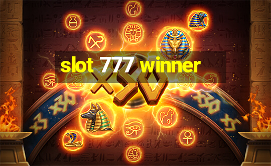 slot 777 winner