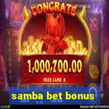 samba bet bonus