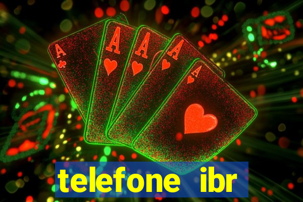 telefone ibr vitória da conquista