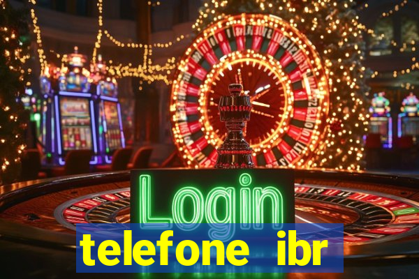 telefone ibr vitória da conquista