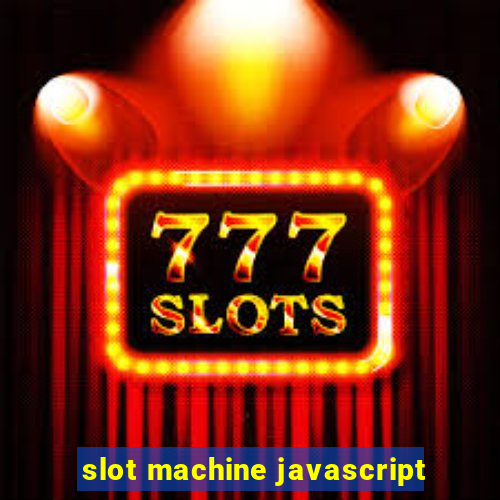 slot machine javascript