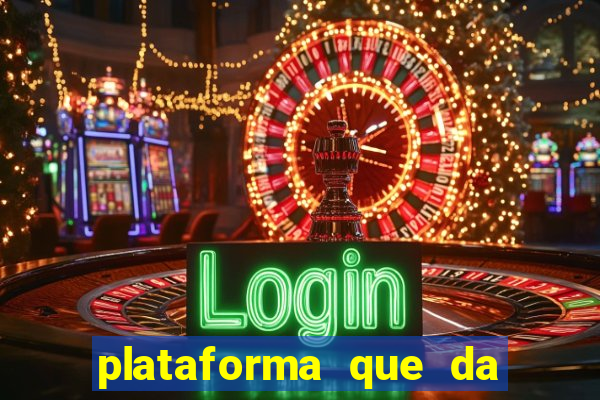 plataforma que da 30 reais para jogar