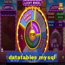 datatables mysql