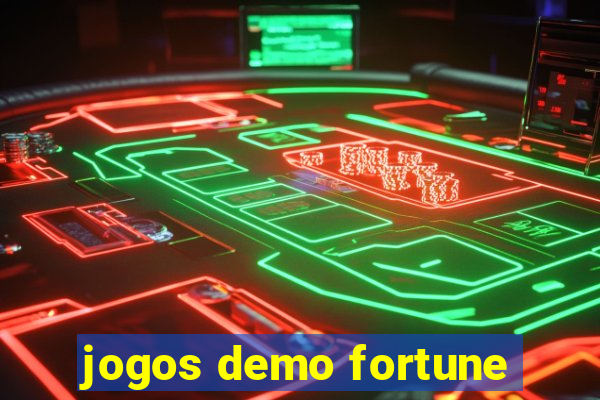 jogos demo fortune