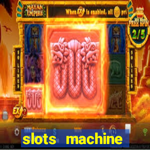 slots machine gratis offline