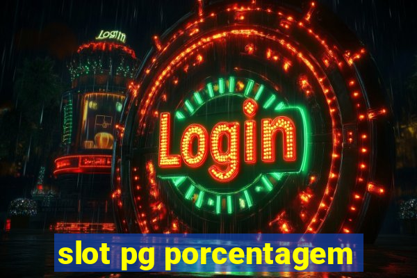 slot pg porcentagem