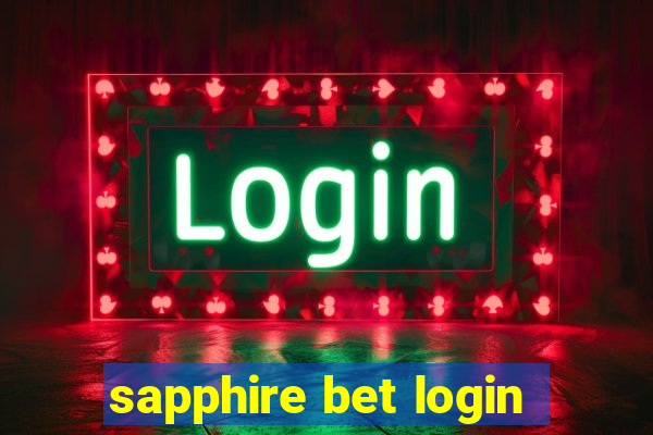 sapphire bet login