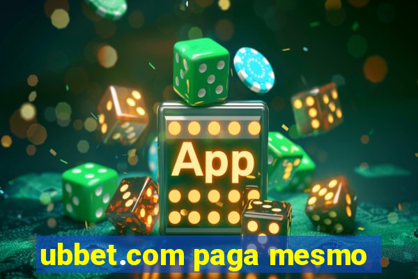 ubbet.com paga mesmo