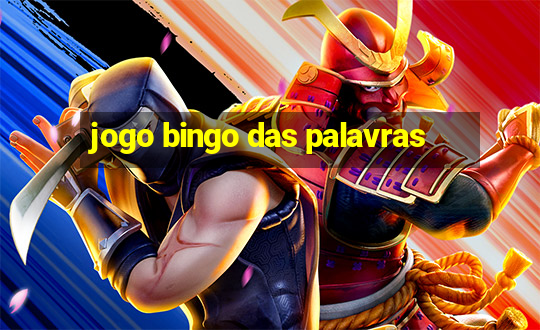 jogo bingo das palavras