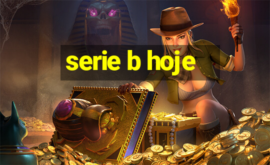 serie b hoje