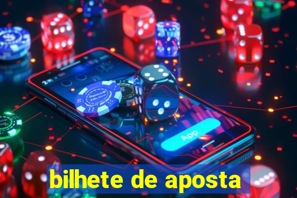 bilhete de aposta