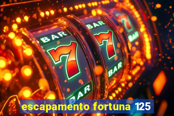 escapamento fortuna 125