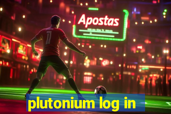 plutonium log in