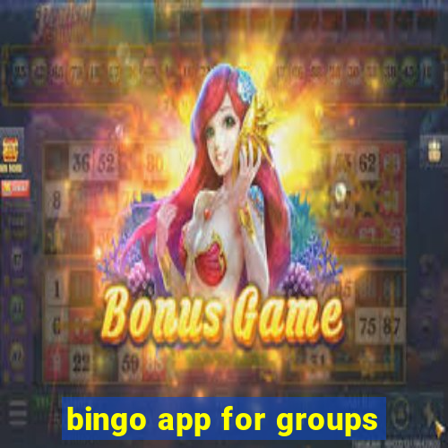 bingo app for groups