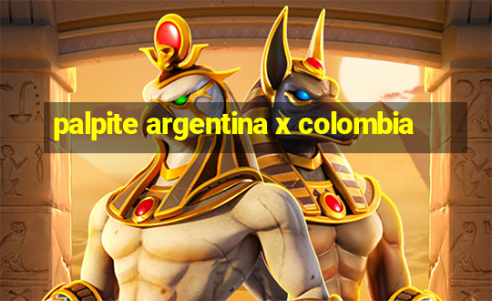 palpite argentina x colombia