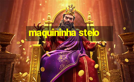 maquininha stelo