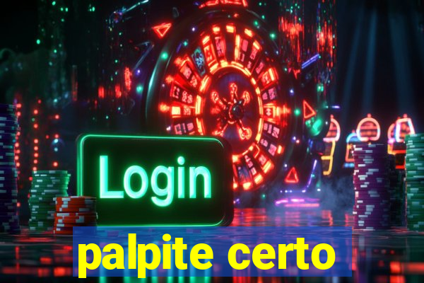 palpite certo