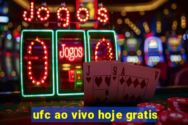 ufc ao vivo hoje gratis