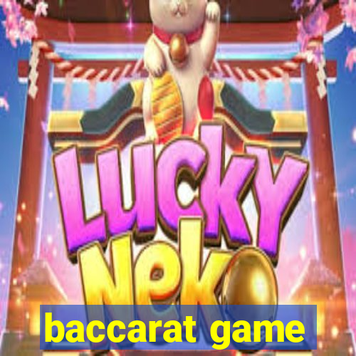 baccarat game