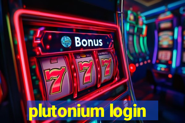 plutonium login