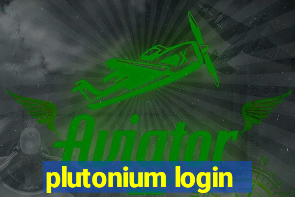 plutonium login