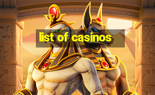 list of casinos