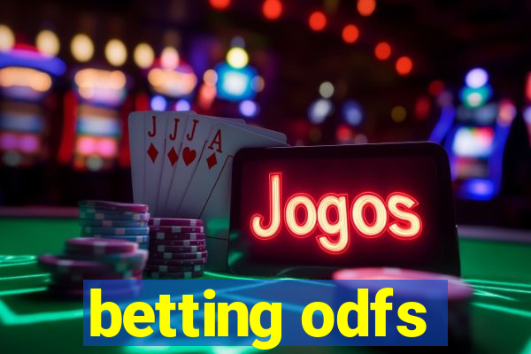 betting odfs