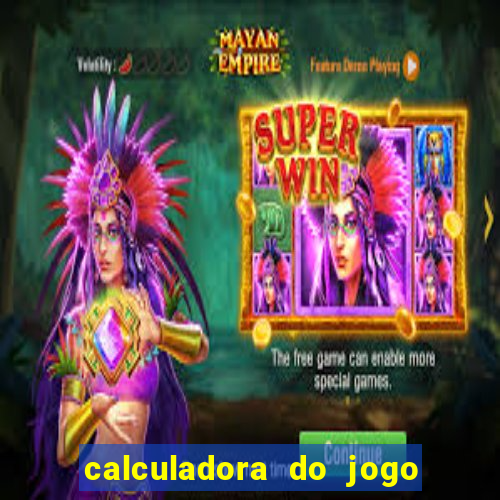 calculadora do jogo do bicho