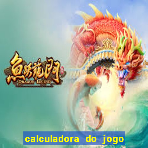 calculadora do jogo do bicho