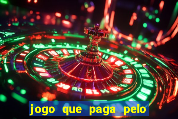 jogo que paga pelo pix de verdade