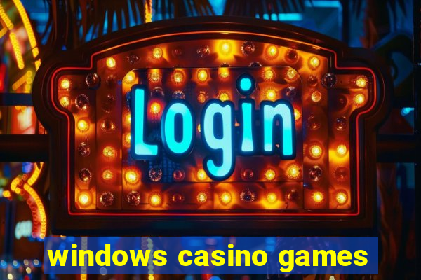 windows casino games