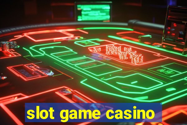 slot game casino