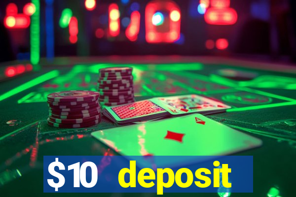 $10 deposit australian casino