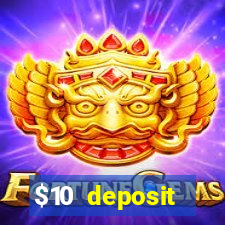 $10 deposit australian casino