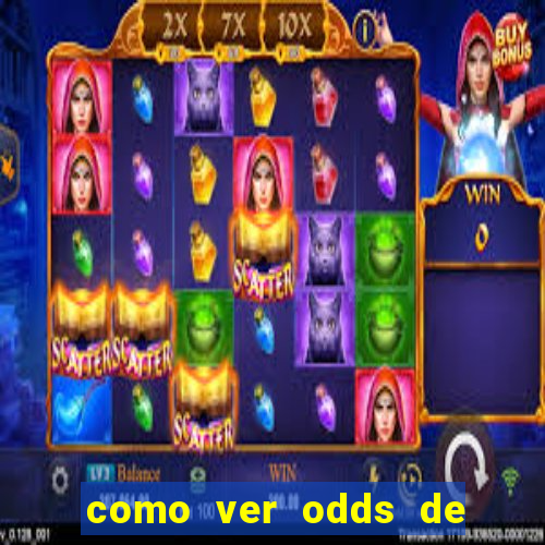 como ver odds de jogos passados