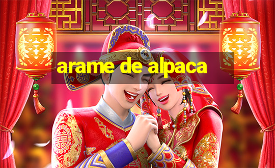 arame de alpaca