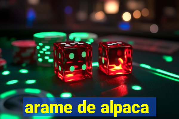 arame de alpaca