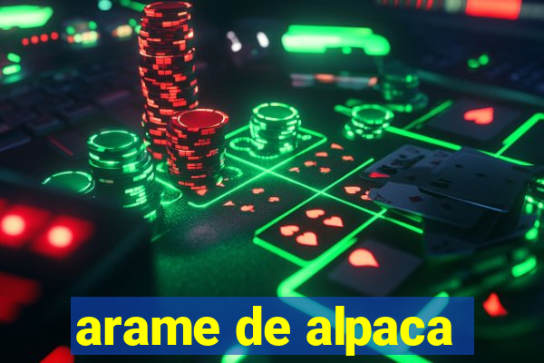 arame de alpaca